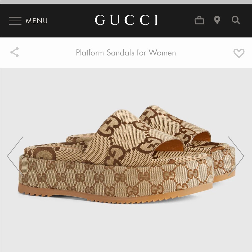 ISO Gucci Platform Sandals SIZE 9